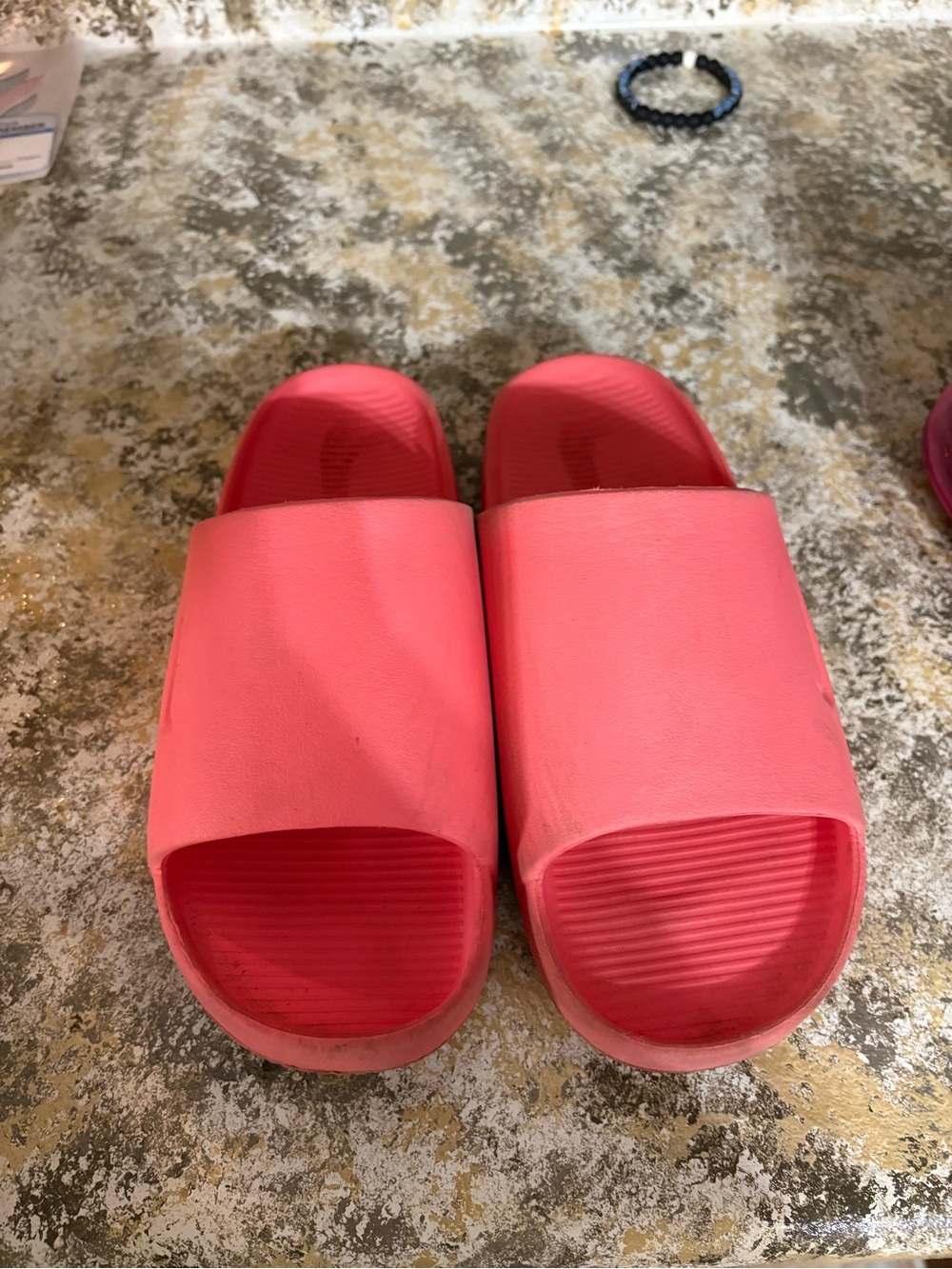 Nike Coral Pink Slide Sandals for Women